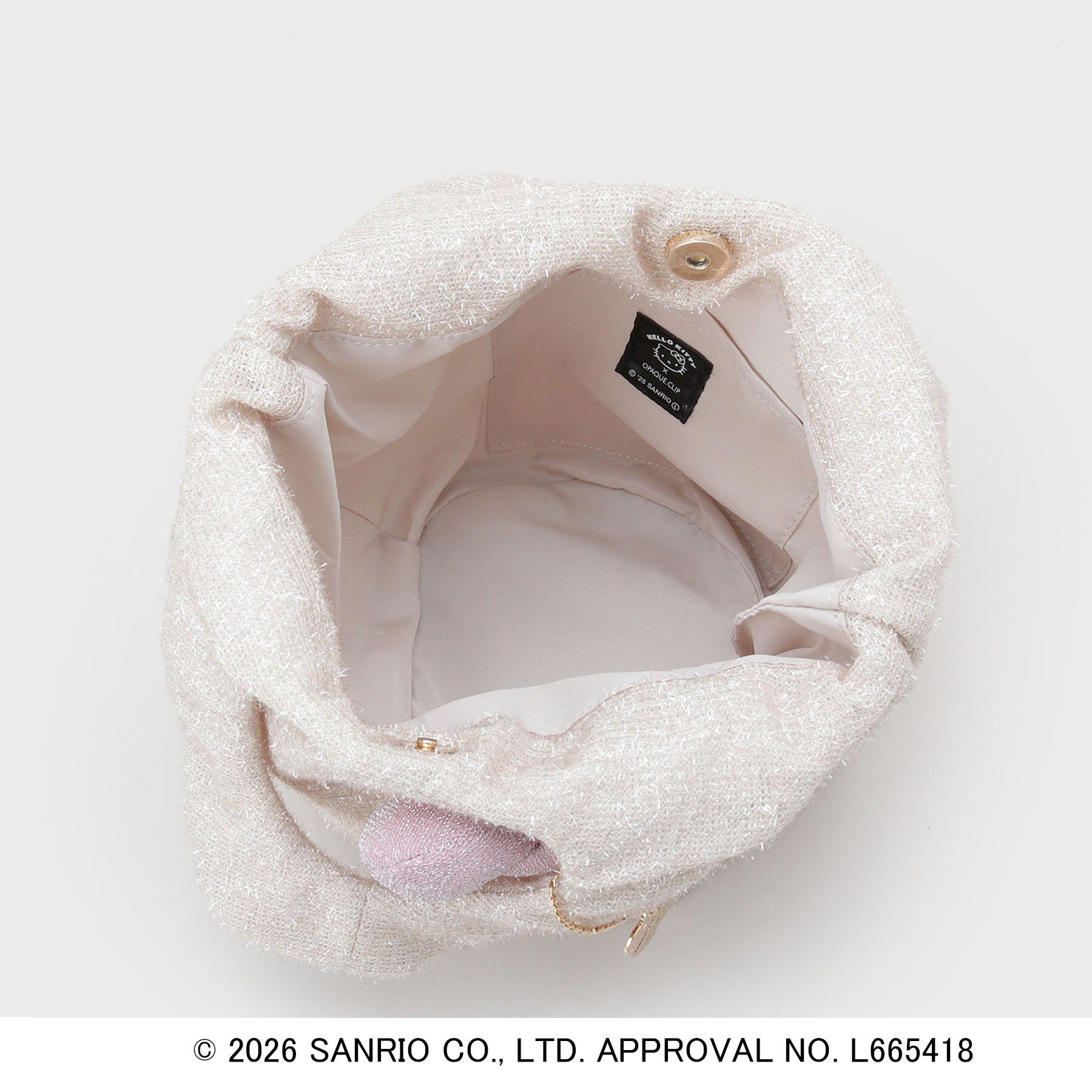 OPAQUE.CLIP「◆【ハローキティ】キラふわマルシェバッグ」|ハンドバッグ|