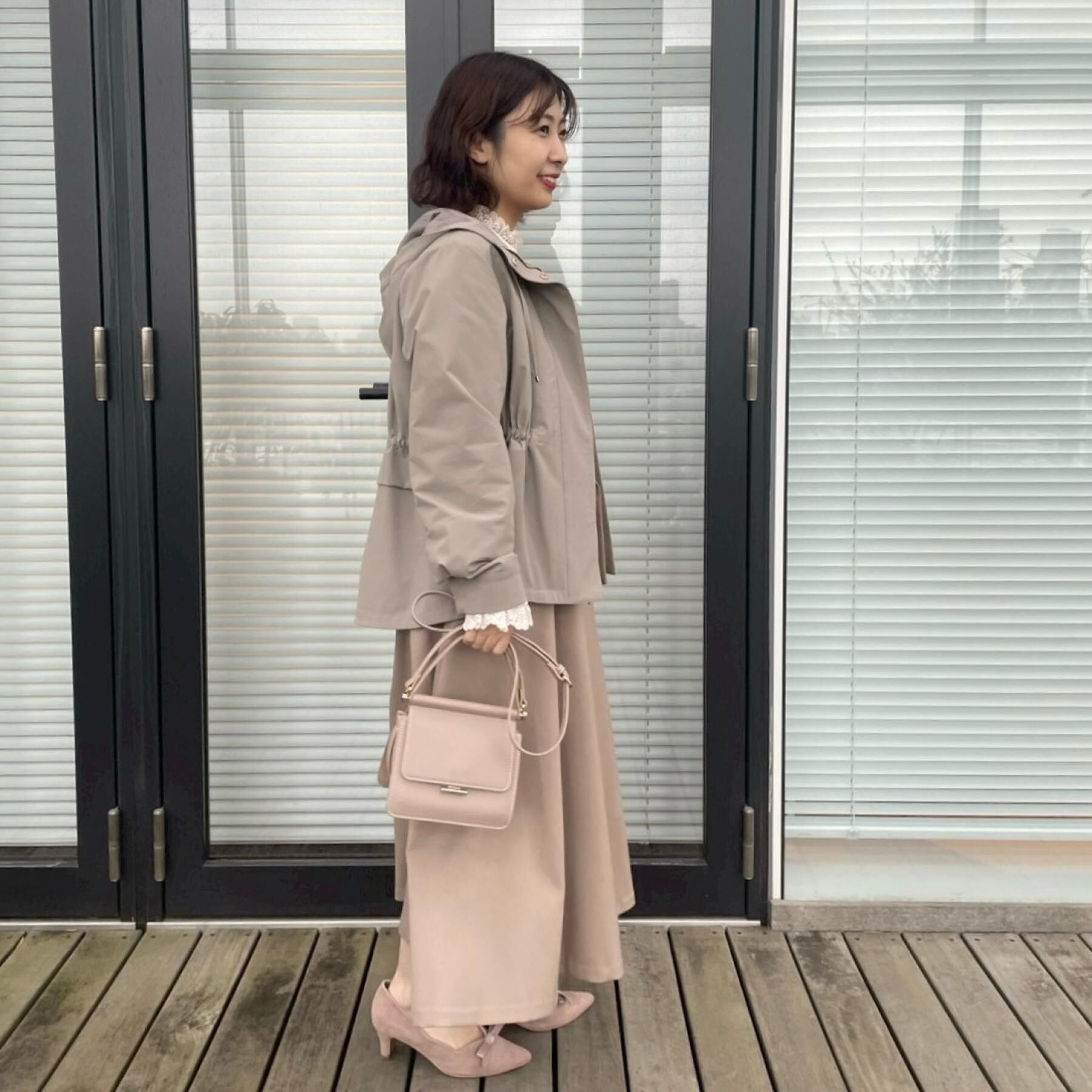 Couture broach「【撥水・洗える】愛されマンパ」|ブルゾン・スタジャン|