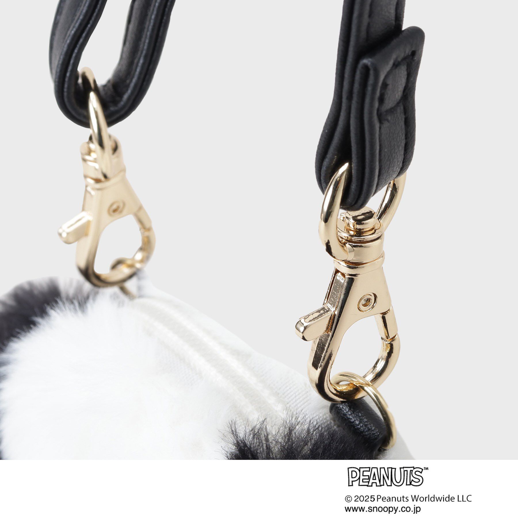THE SHOP TK「PEANUTS/ピーナッツ スヌーピー ファーポーチ」|ショルダー・メッセンジャー|