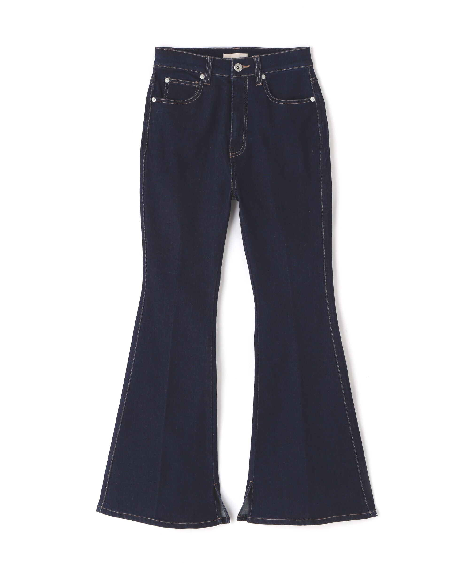  「[Sシリーズ対応商品]内スリットベルボトムデニムパンツ」|その他|