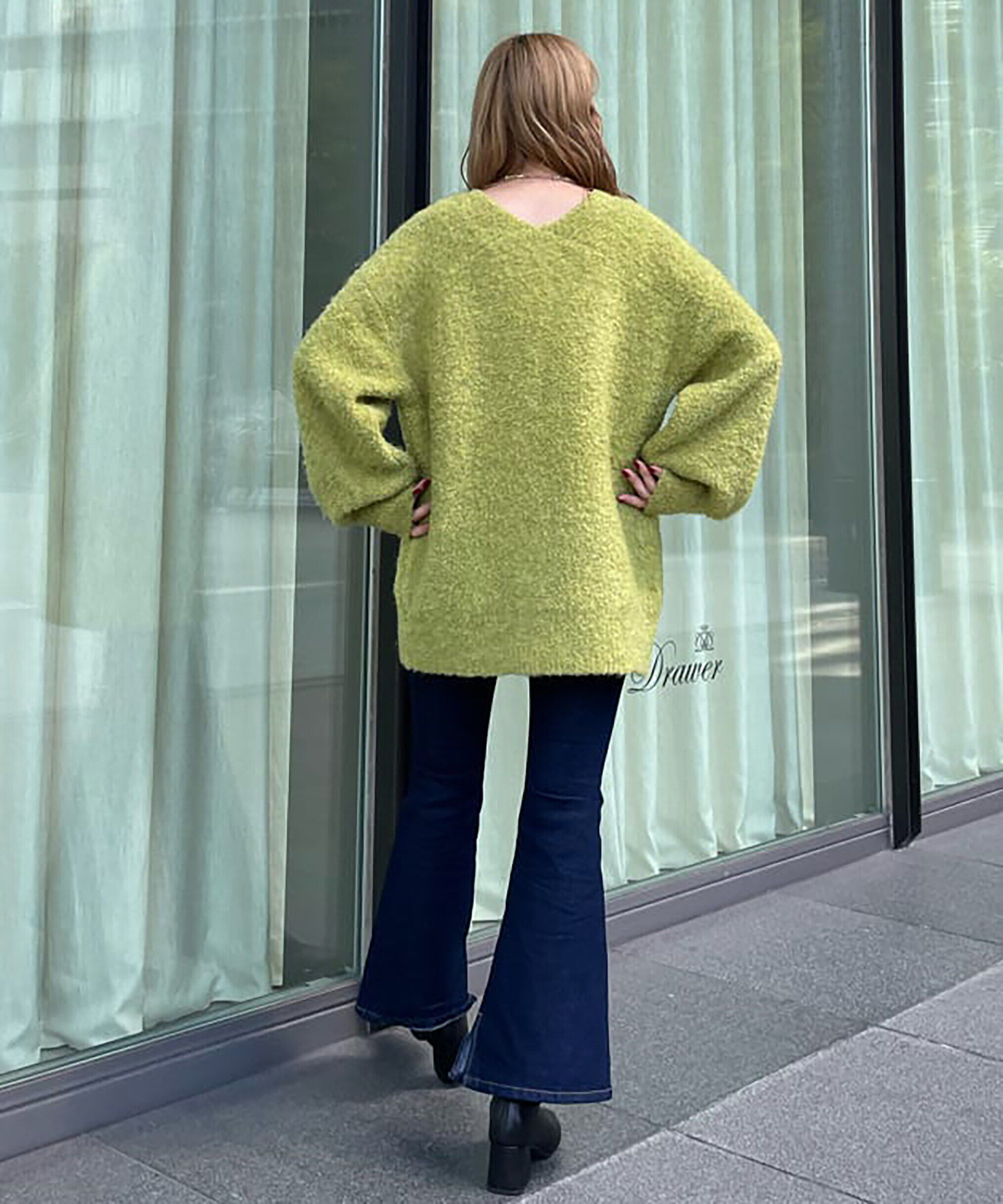  「[Sシリーズ対応商品]内スリットベルボトムデニムパンツ」|その他|