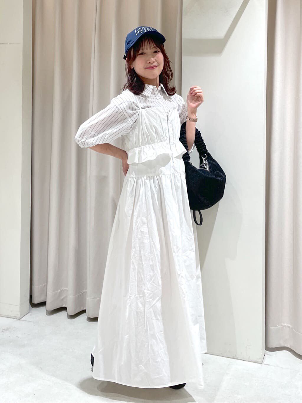  「裾ドロスト半袖ブラウス」|シャツ・ブラウス|