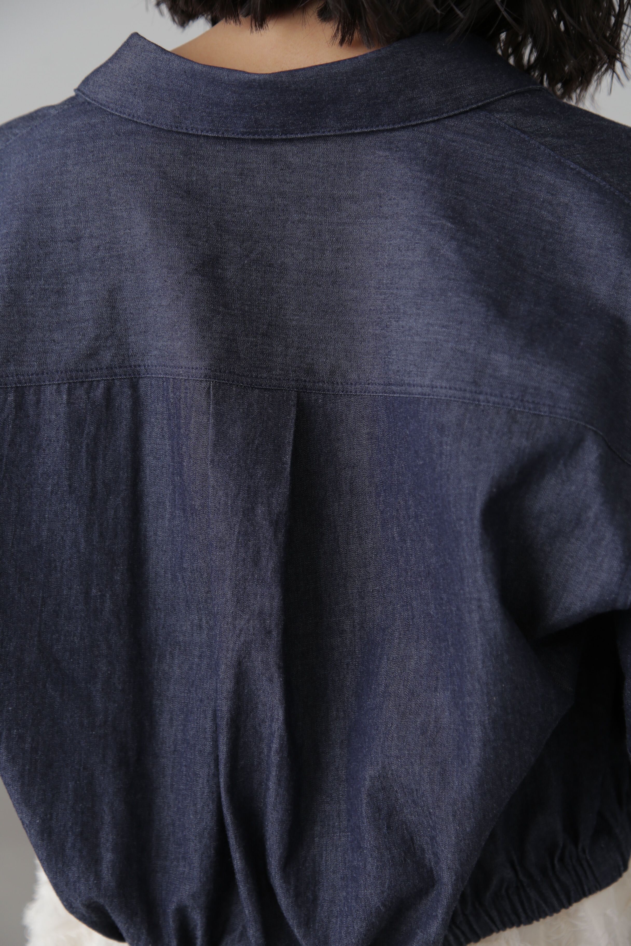  「裾ドロスト半袖ブラウス」|シャツ・ブラウス|