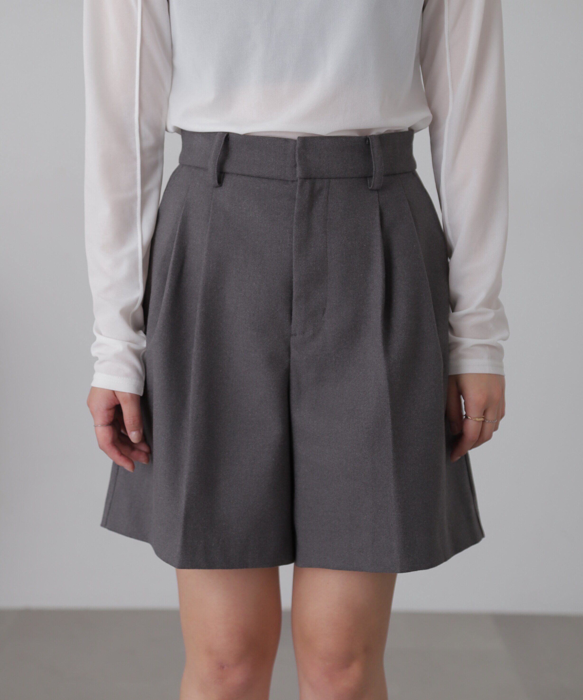  「タックショートパンツ」|その他|