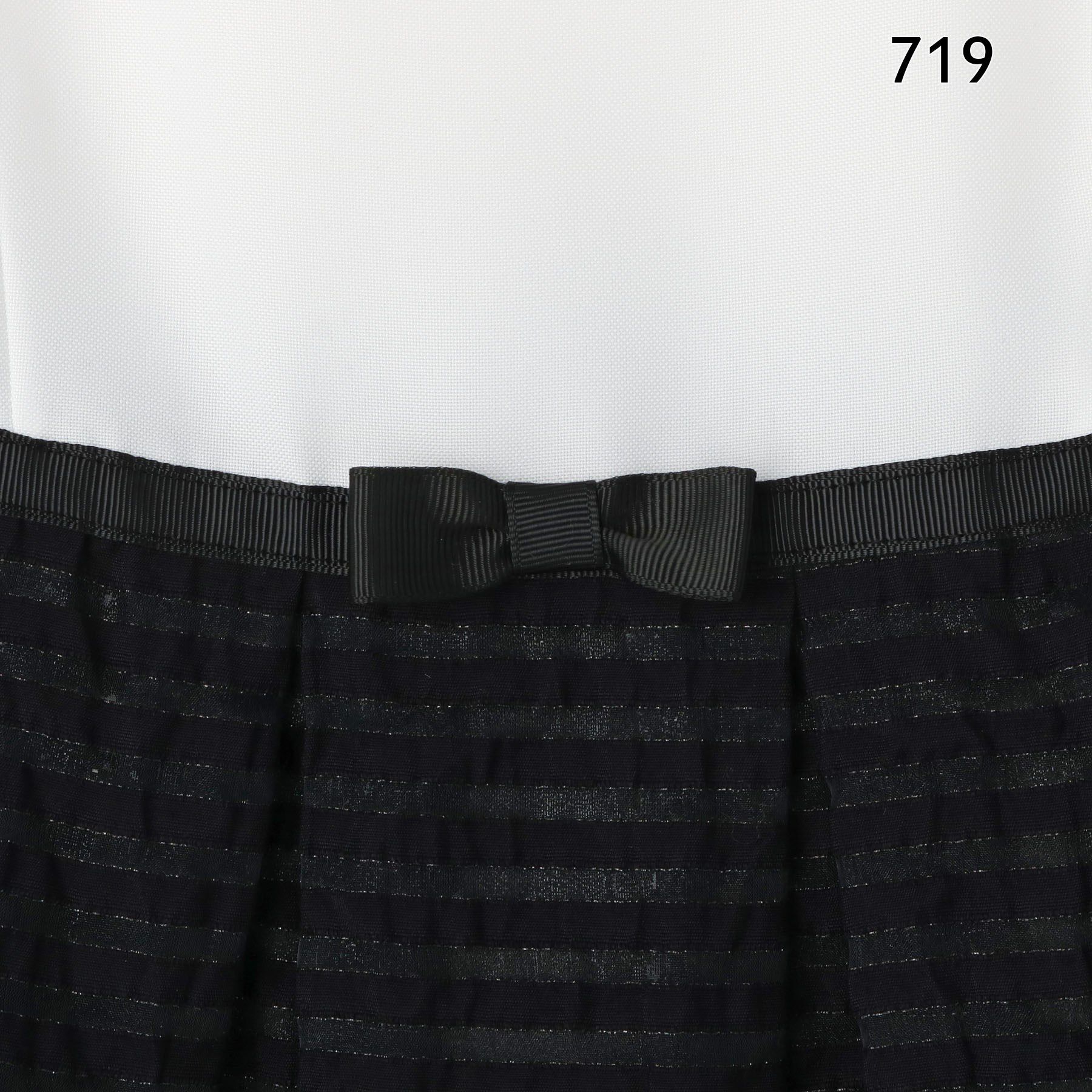 SHOO･LA･RUE「【110-130cm/3点セット/セレモニー/入卒】シアーボーダーワンピース」|その他|