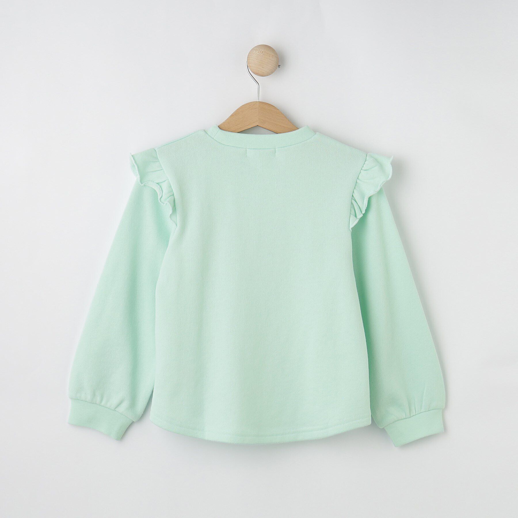 SHOO･LA･RUE「【100-120xm】肩フリルアソートプリントスウェット」|その他|