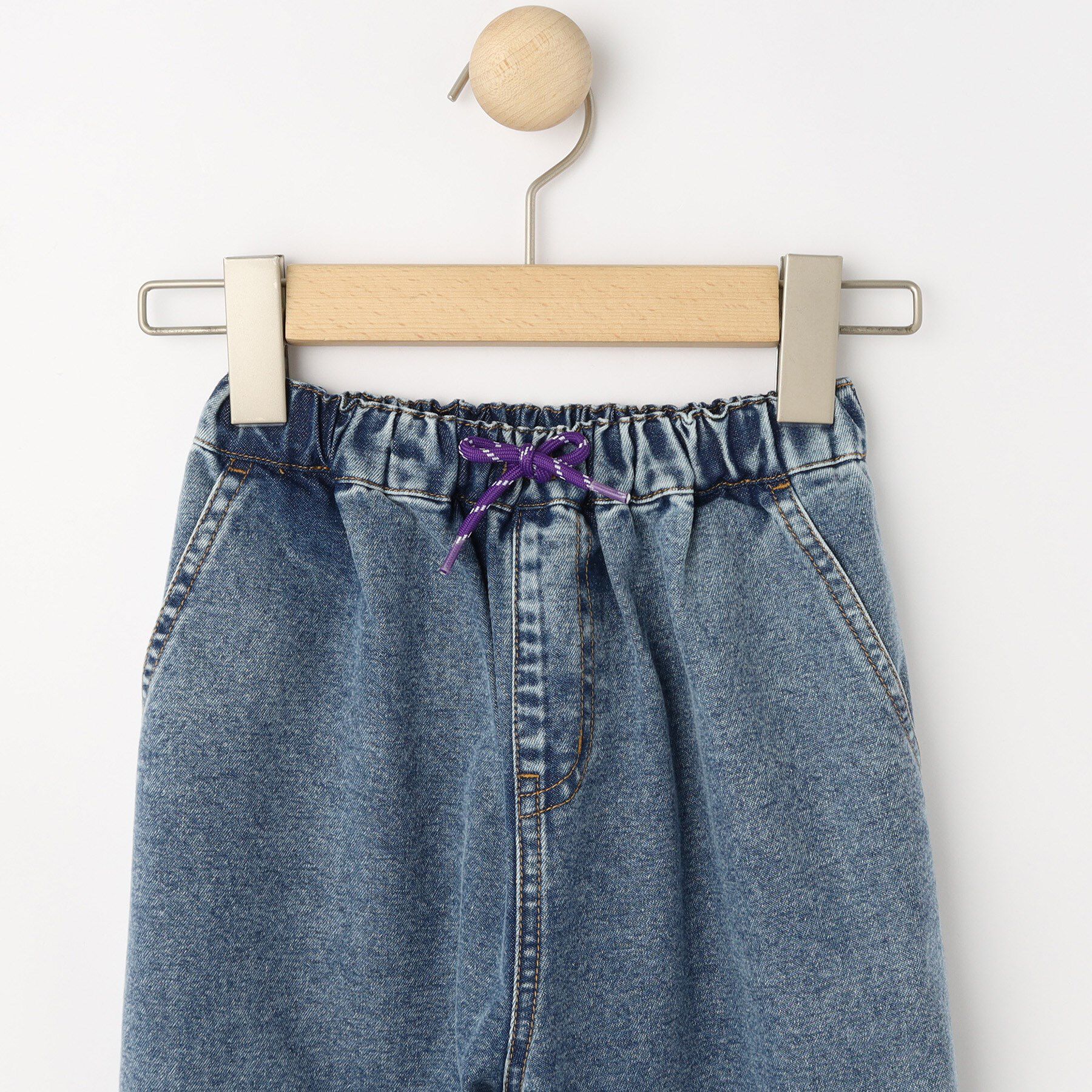 SHOO･LA･RUE「【100-150cm】デニムジョグパンツ」|その他|