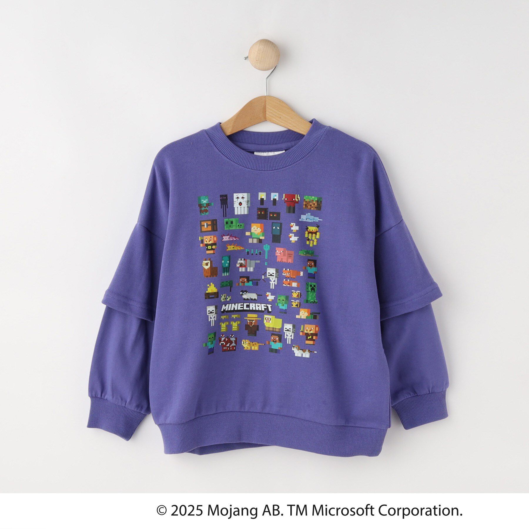 SHOO･LA･RUE「【マインクラフト】アソートプリントスウェット」|その他|