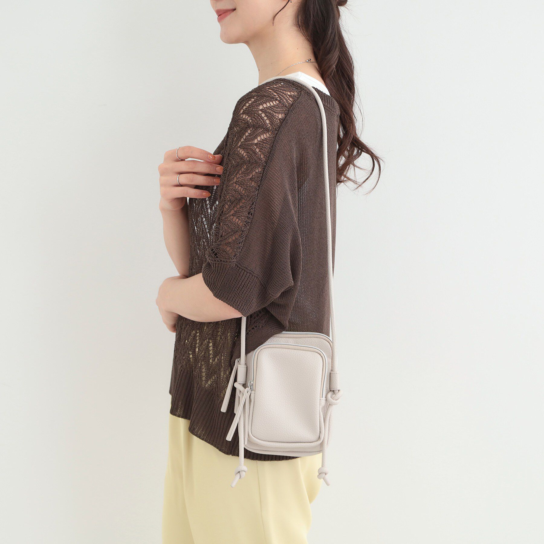 SHOO･LA･RUE「スクエアミニショルダーバッグ」|ショルダー・メッセンジャー|