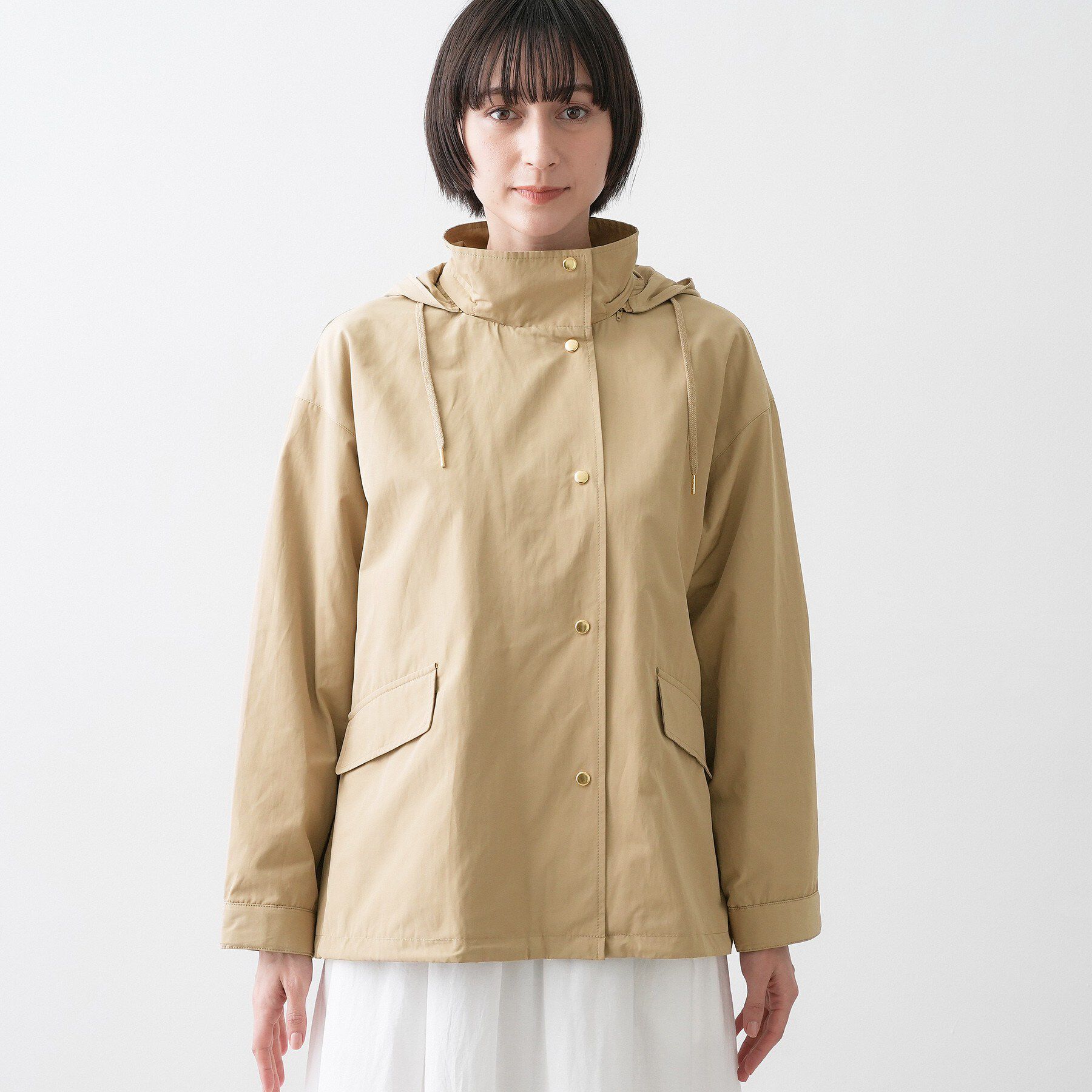 Dessin「【撥水/2WAY】フーディーブルゾン」|ブルゾン・スタジャン|