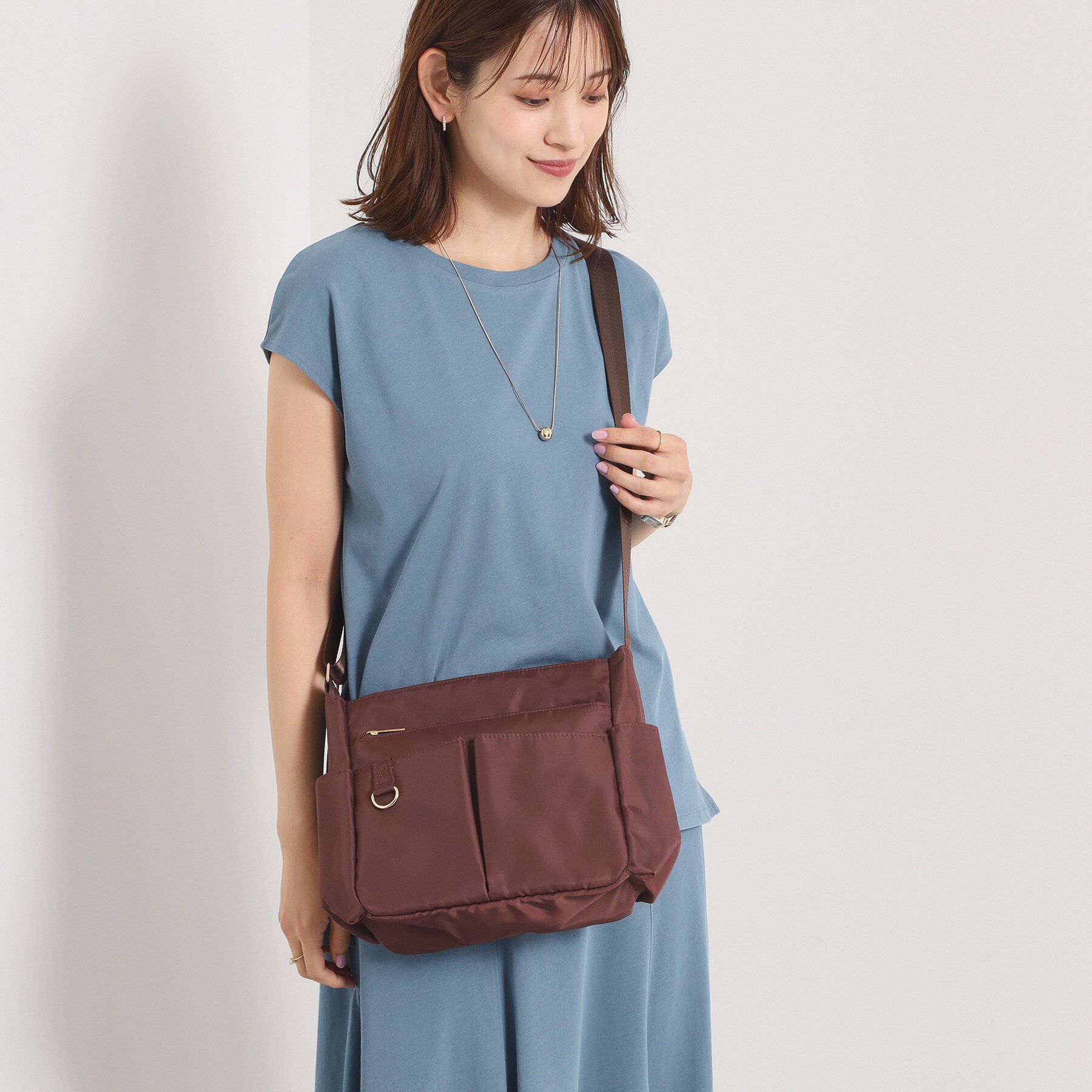 ITS&rsquo;DEMO「【9ポケット】ツイル9Pショルダー」|ショルダー・メッセンジャー|