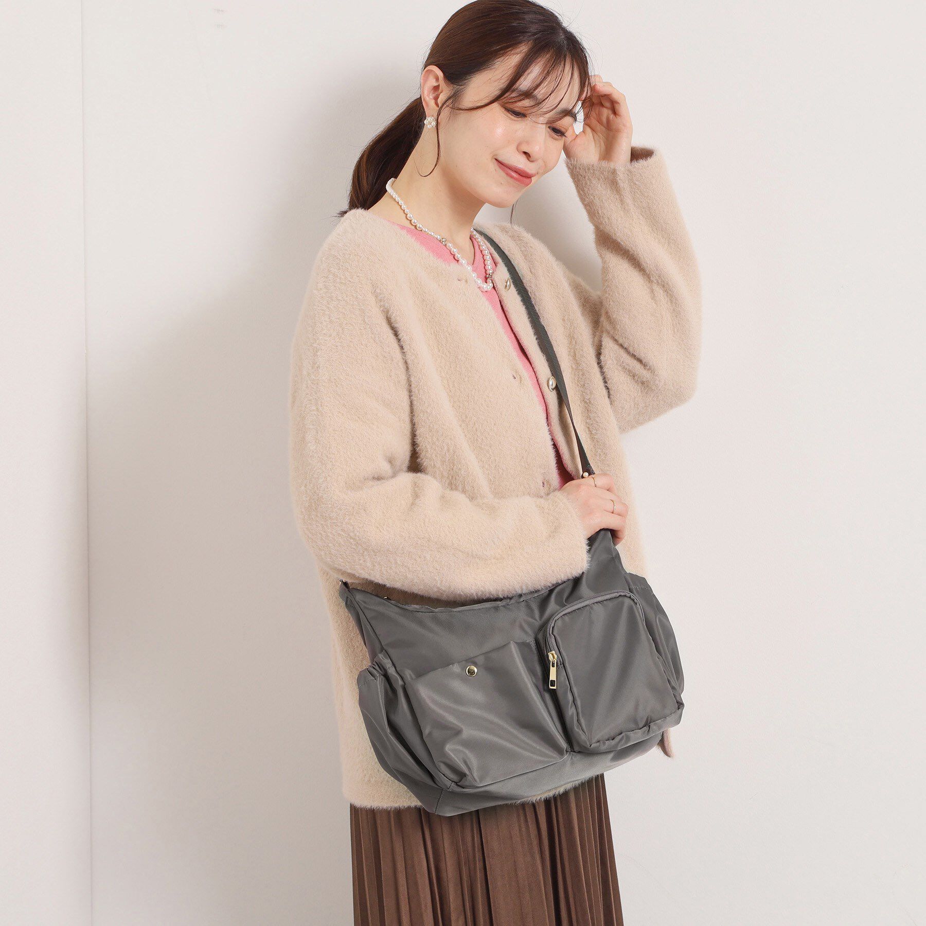 ITS&rsquo;DEMO「ツイル8ポケットショルダー」|ショルダー・メッセンジャー|