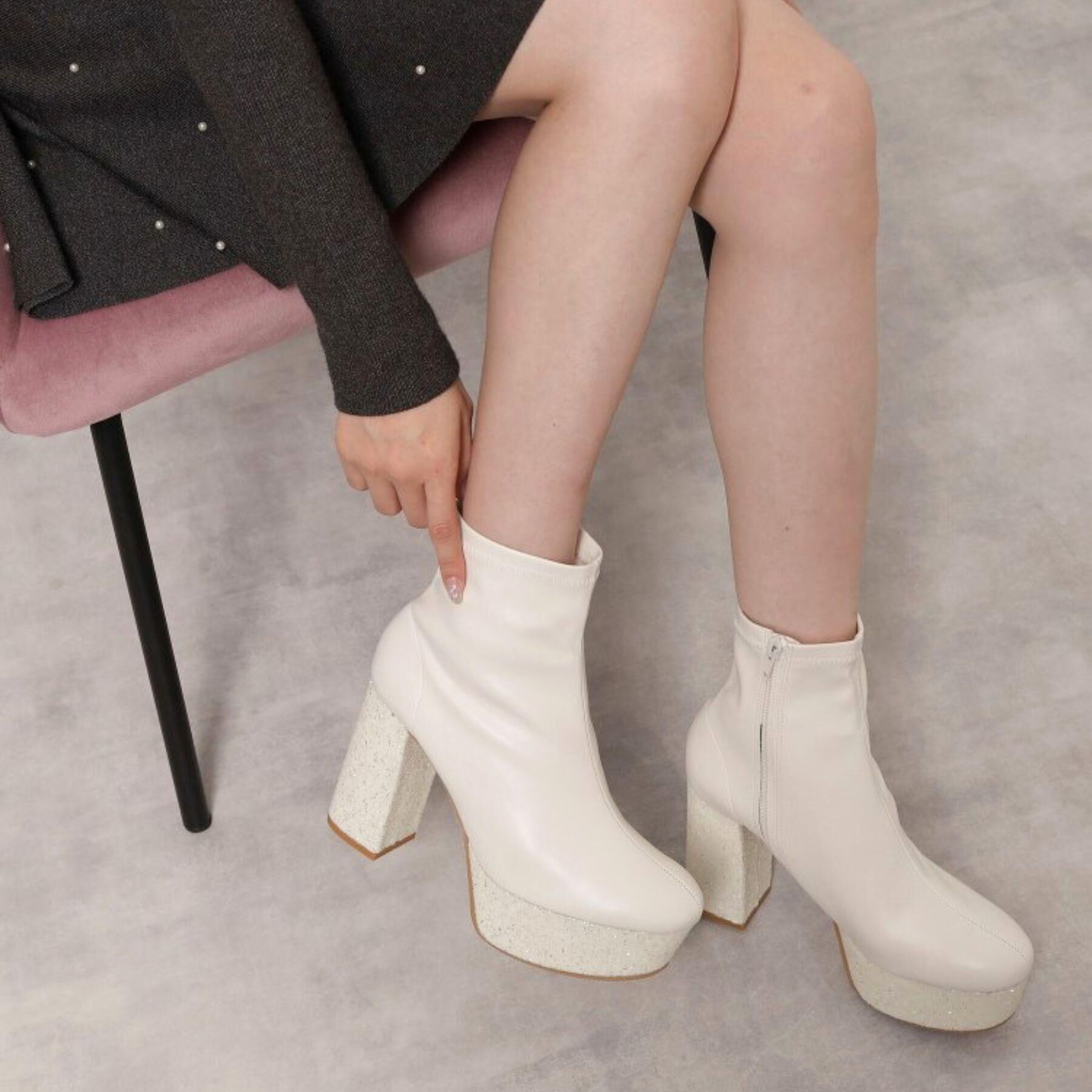 ESPERANZA「ラク盛りショートブーツ」|ショートブーツ|