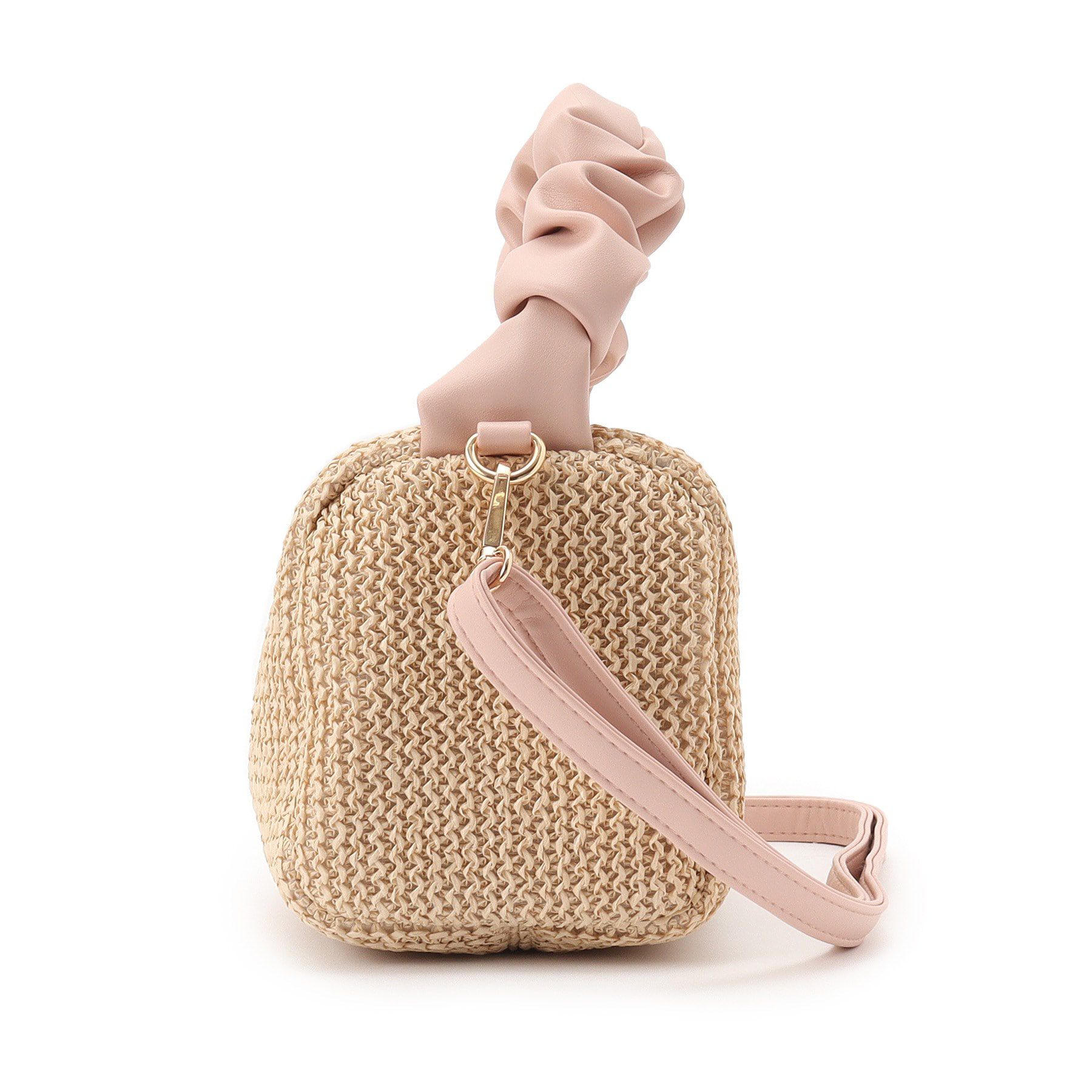 Ober Tashe「スクエア ギャザーハンドル カゴバッグ 2wayショルダーバッグ」|ショルダー・メッセンジャー|