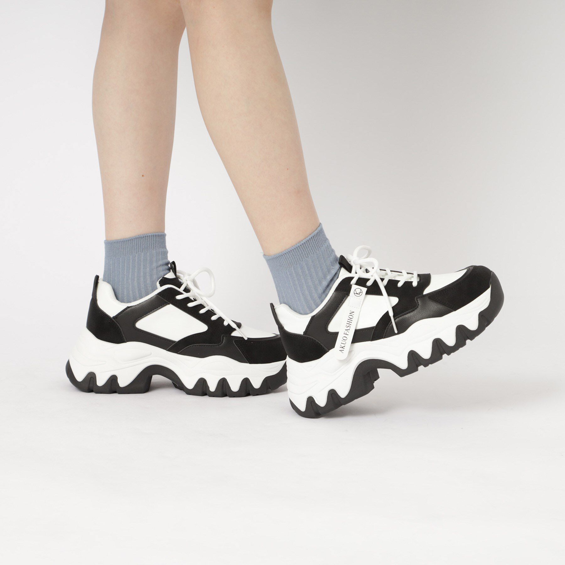 csT&P「厚底凸凹ソールスニーカー」|スニーカー|