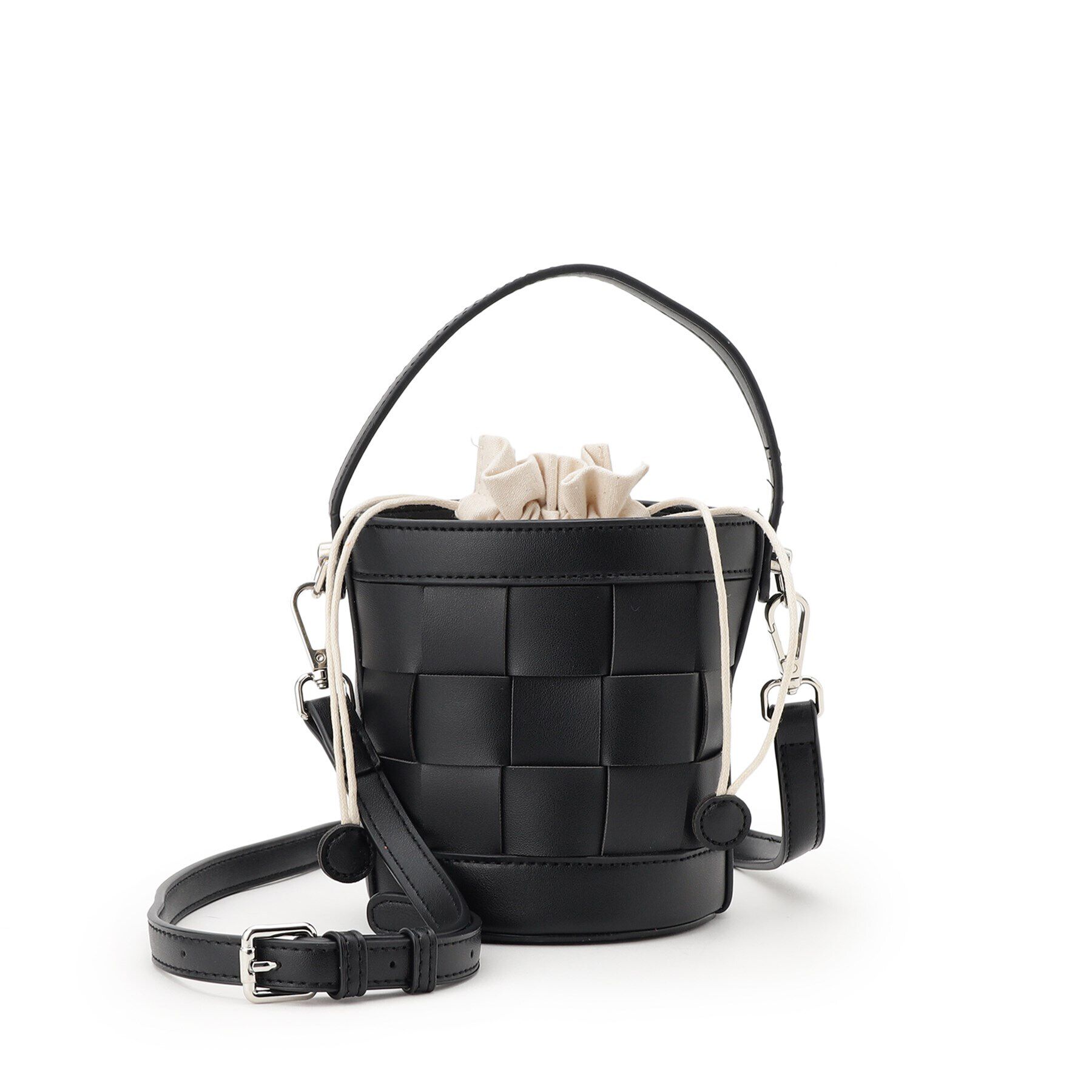 Ober Tashe「バケツ型バッグ」|ショルダー・メッセンジャー|ブラック(019)