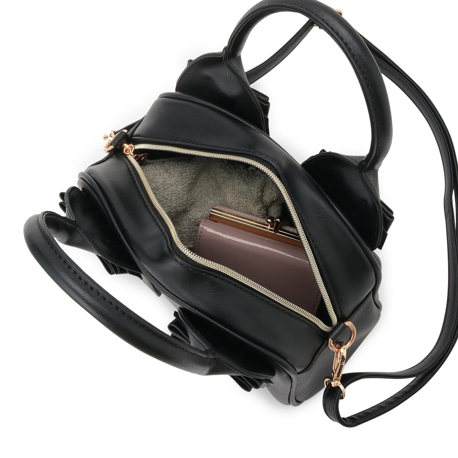 Ober Tashe「リボンミニボストンバッグ」|ショルダー・メッセンジャー|