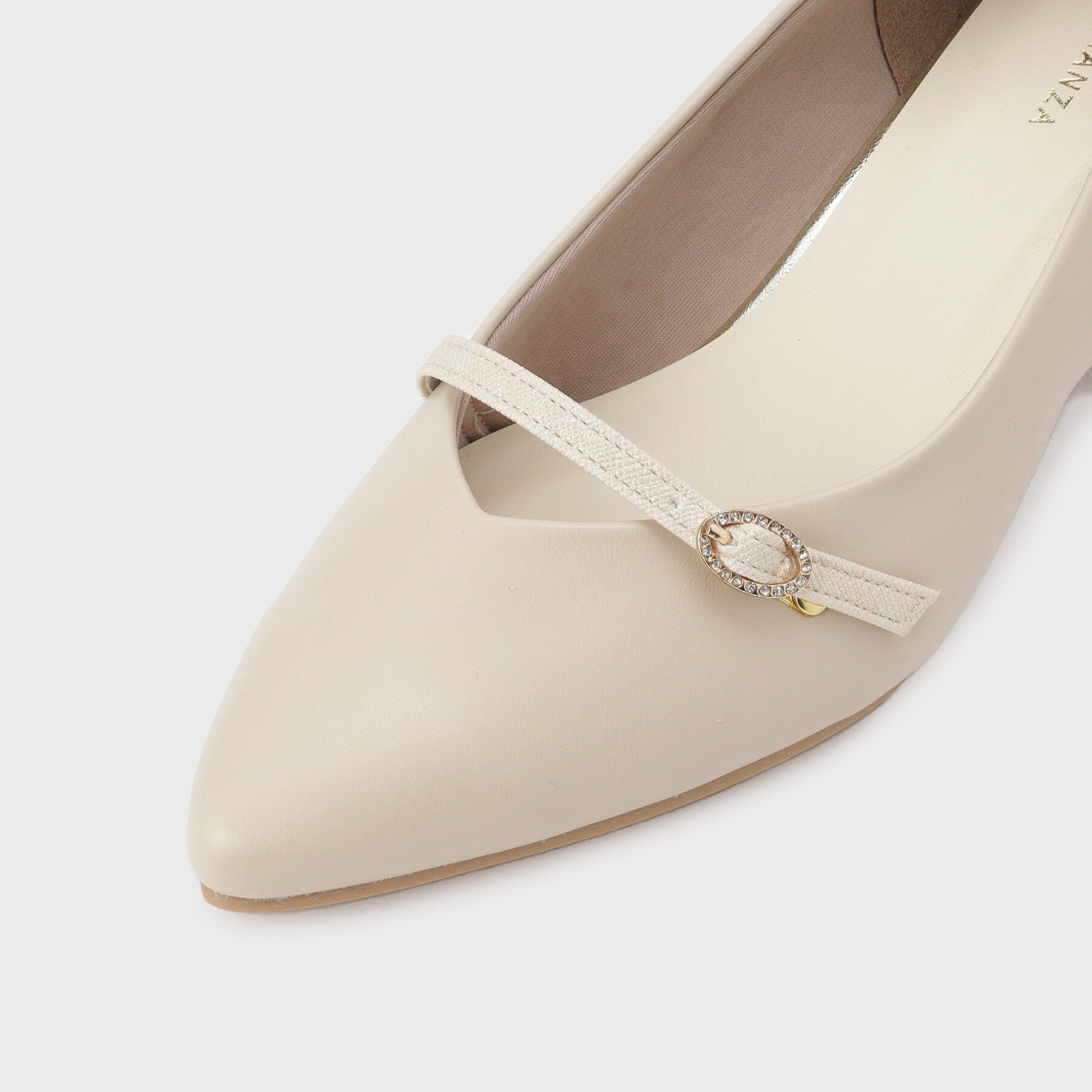 ESPERANZA「ベルトポインテッドパンプス」|パンプス|