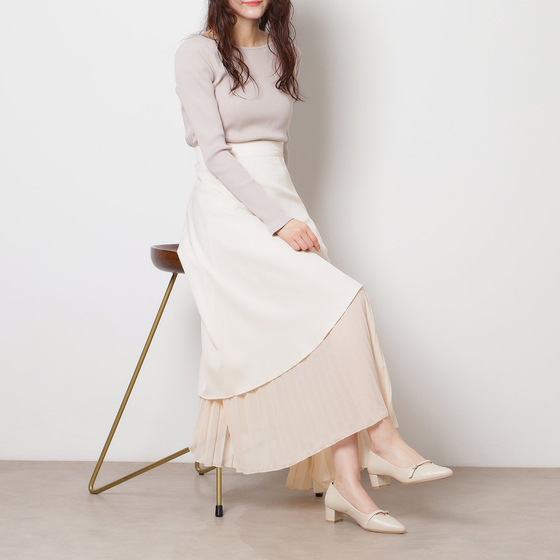 ESPERANZA「ベルトポインテッドパンプス」|パンプス|