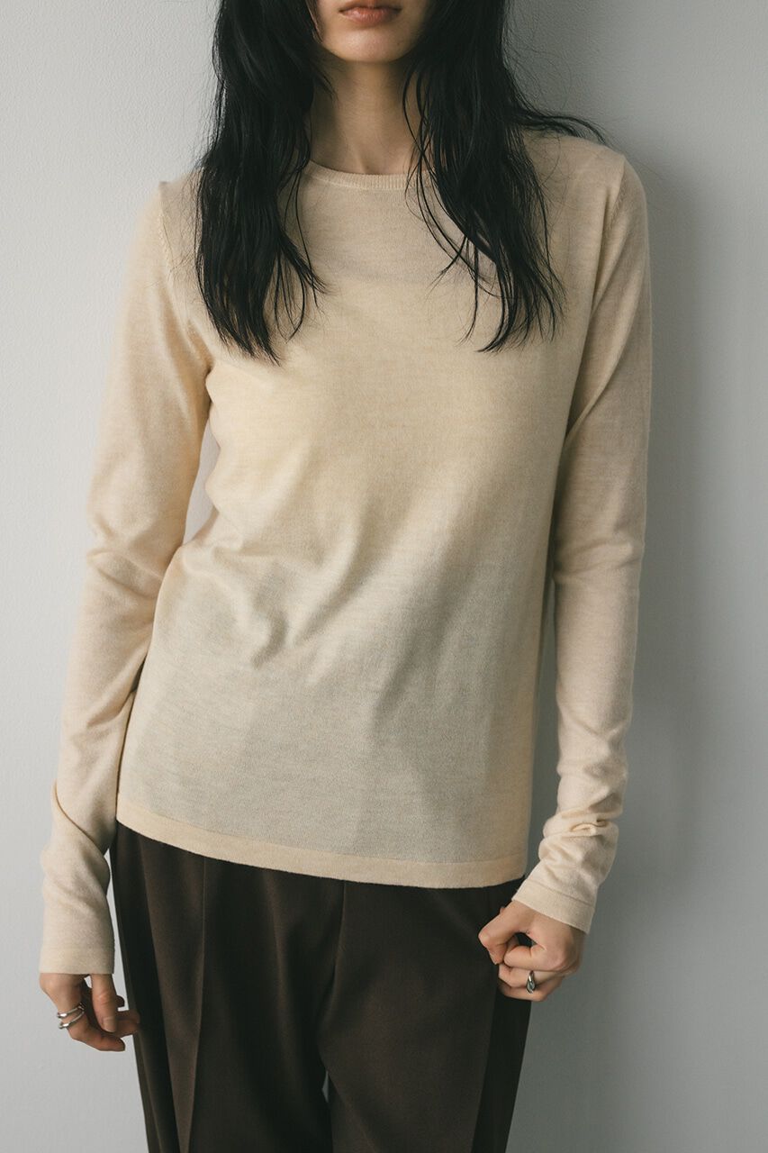 STYLEMIXER「ウォッシャブルクルーネックニット」|ニット・セーター|