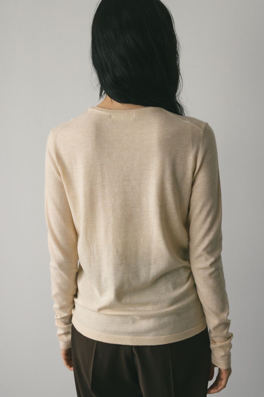 STYLEMIXER「ウォッシャブルクルーネックニット」|ニット・セーター|