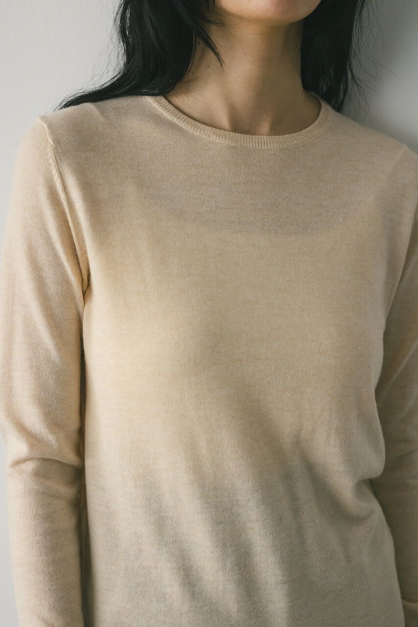 STYLEMIXER「ウォッシャブルクルーネックニット」|ニット・セーター|