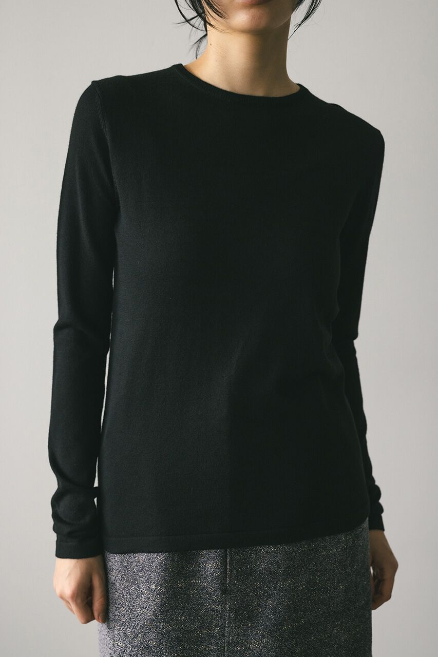 STYLEMIXER「ウォッシャブルクルーネックニット」|ニット・セーター|