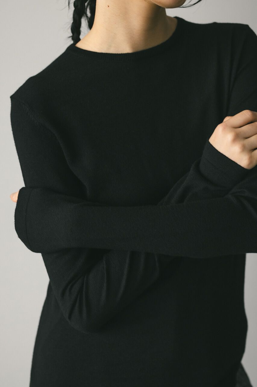 STYLEMIXER「ウォッシャブルクルーネックニット」|ニット・セーター|