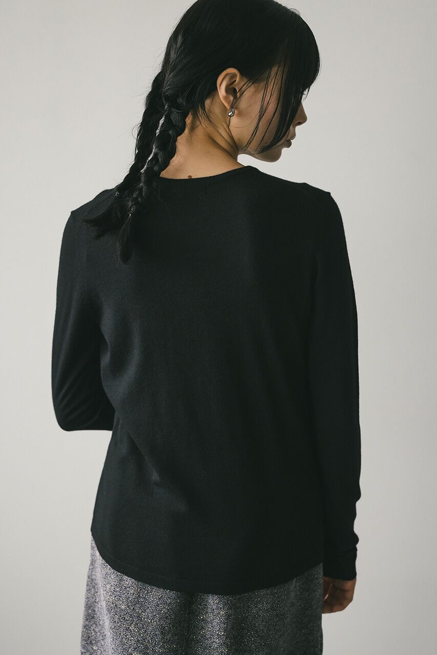 STYLEMIXER「ウォッシャブルクルーネックニット」|ニット・セーター|