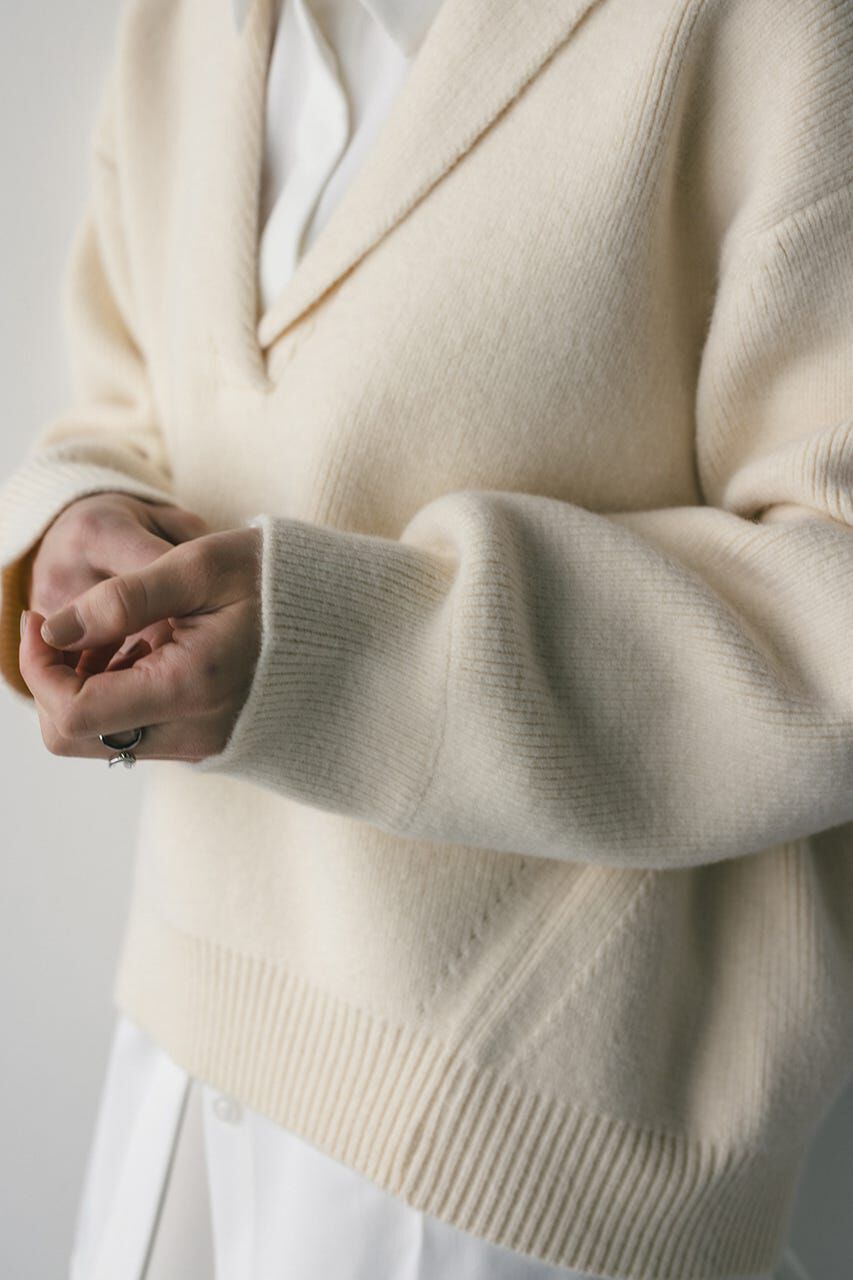 STYLEMIXER「テーラーカラーニットトップ」|ニット・セーター|