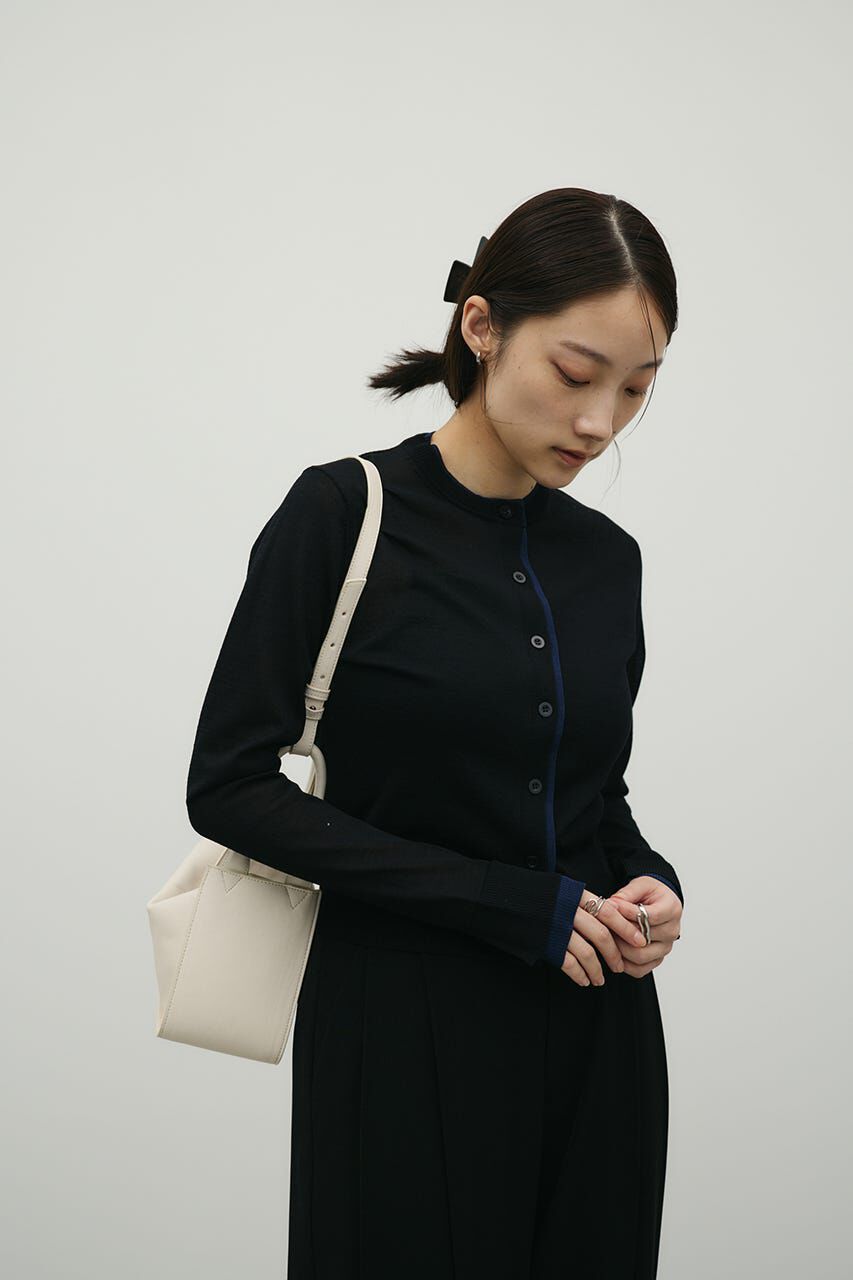 STYLEMIXER「バイカラーニットカーデ」|ニット・セーター|