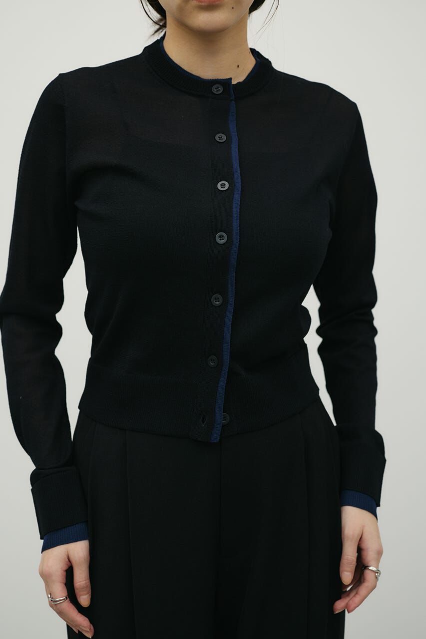 STYLEMIXER「バイカラーニットカーデ」|ニット・セーター|