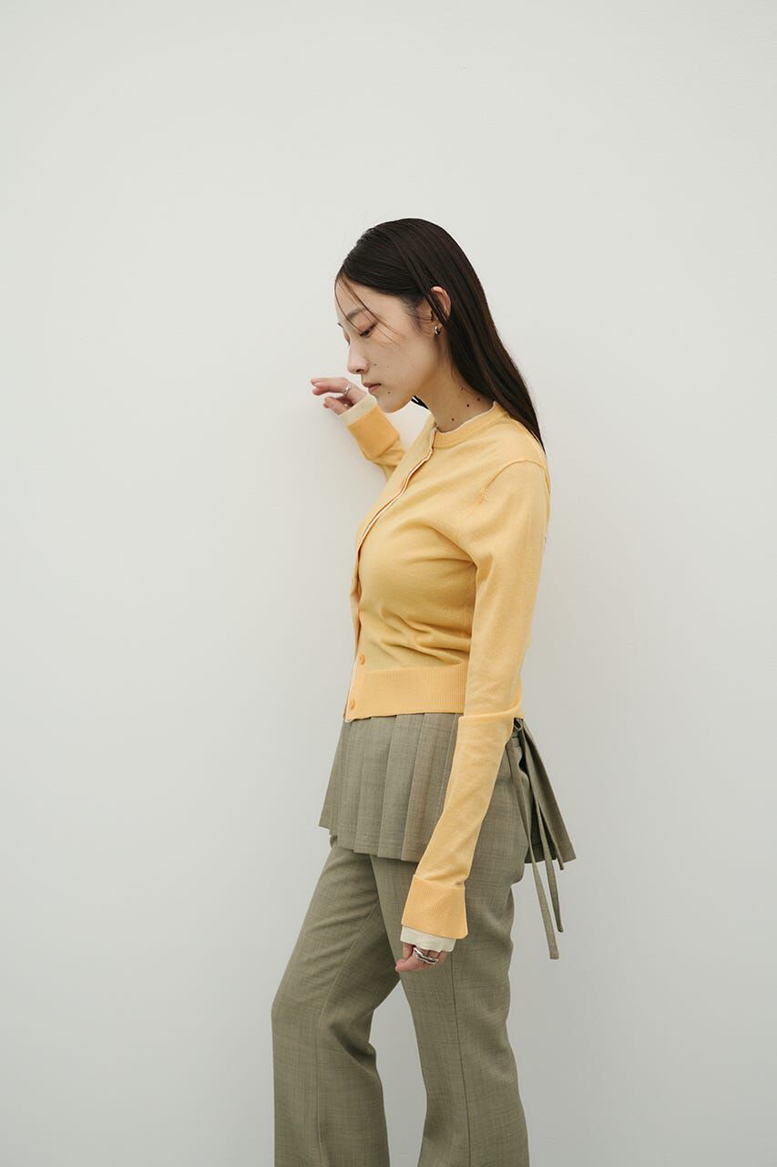 STYLEMIXER「バイカラーニットカーデ」|ニット・セーター|ORG