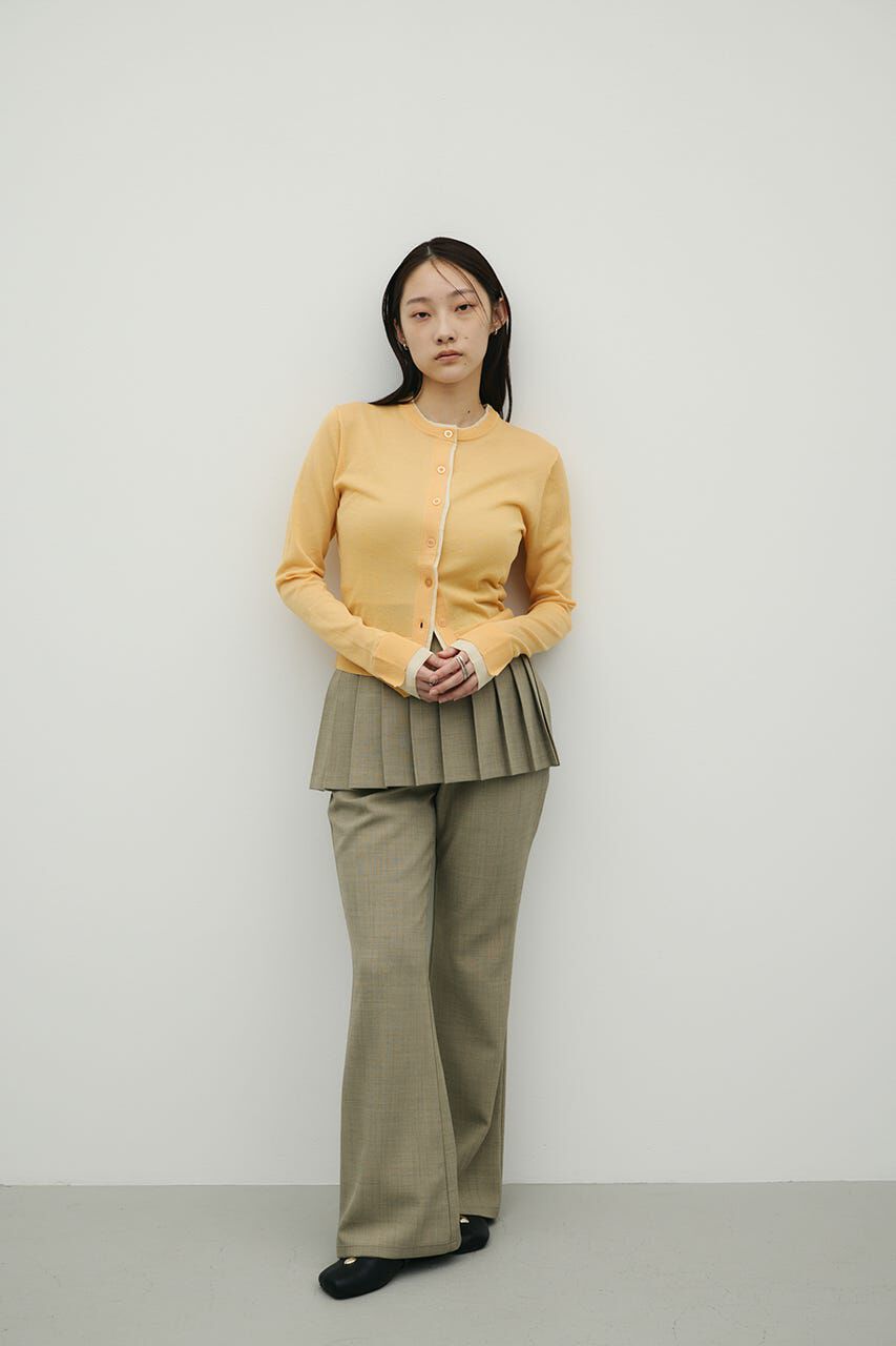 STYLEMIXER「バイカラーニットカーデ」|ニット・セーター|