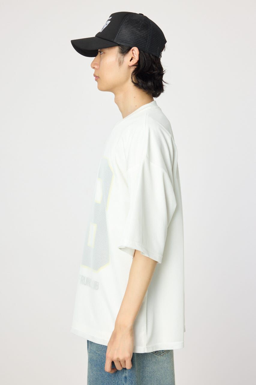 RODEO CROWNS「メッシュドッキンクナンバーTシャツ」|Tシャツ・カットソー|