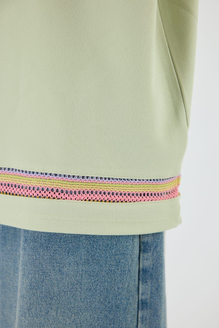 RODEO CROWNS「メッシュジョーゼットTシャツ」|Tシャツ・カットソー|