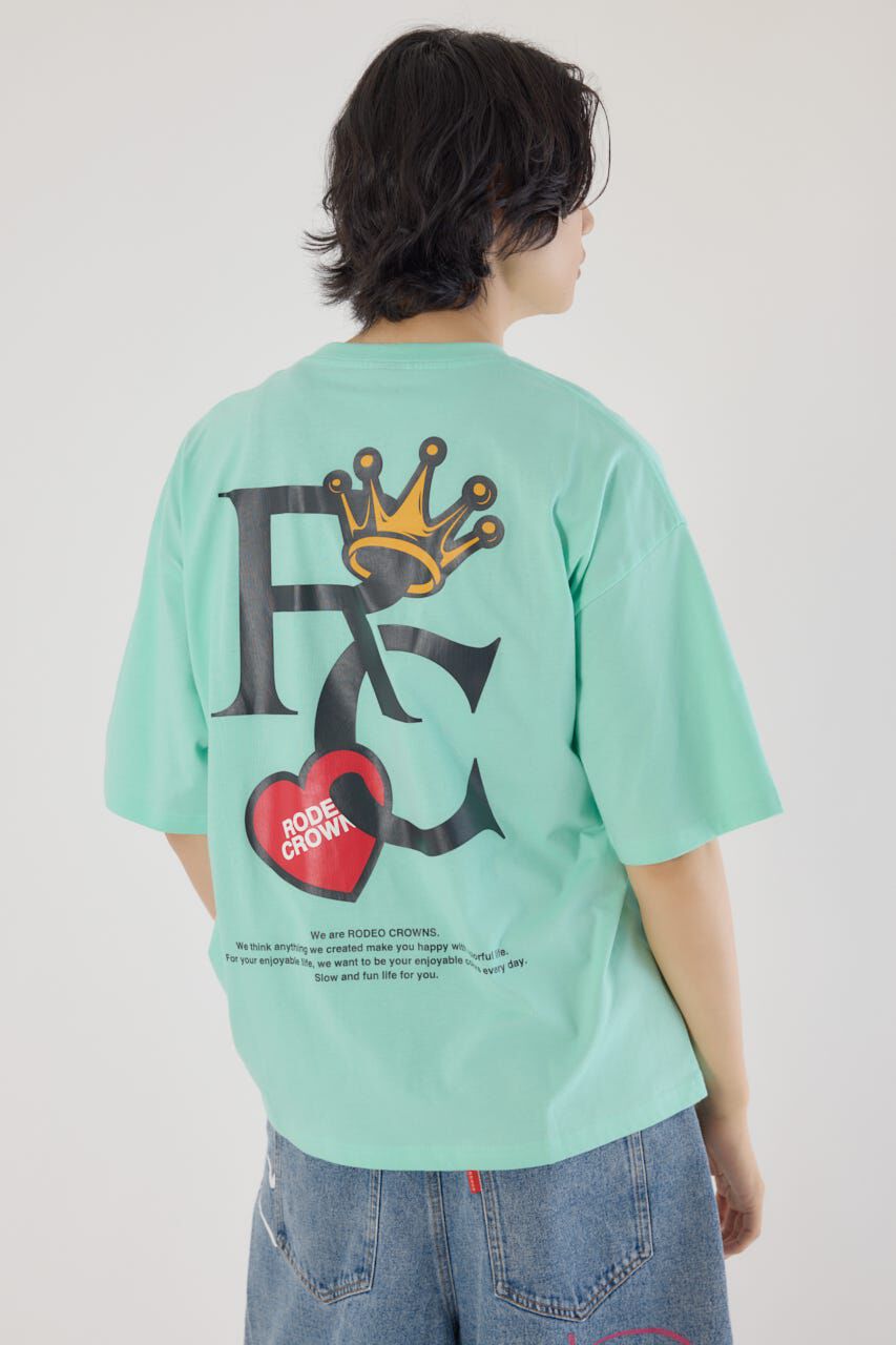 RODEO CROWNS「ハート＆クラウンTシャツ」|Tシャツ・カットソー|L/GRN1