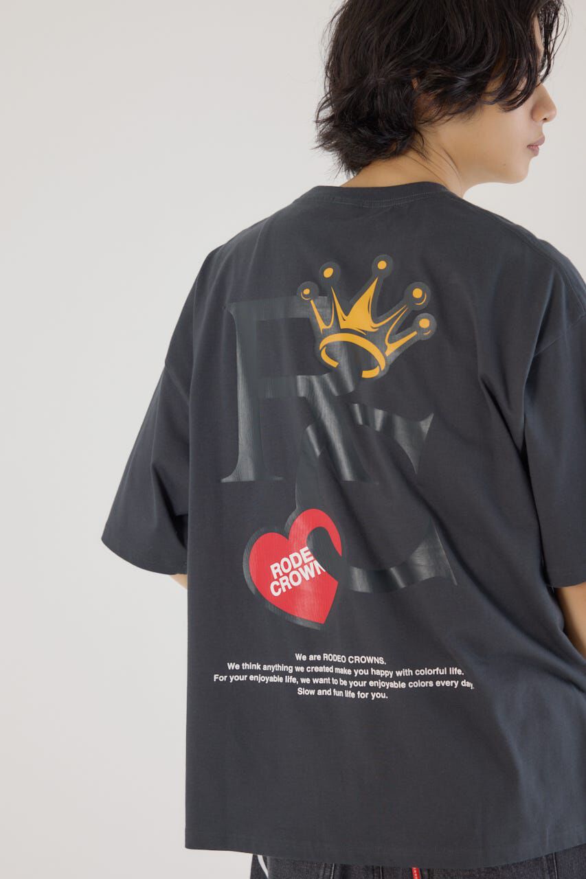 RODEO CROWNS「ハート＆クラウンTシャツ」|Tシャツ・カットソー|