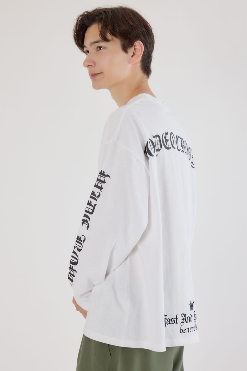 RODEO CROWNS「Blackletter 長袖Tシャツ」|Tシャツ・カットソー|