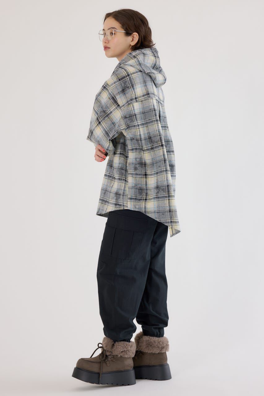 RODEO CROWNS「ヴィンテージチェックフードシャツ」|シャツ・ブラウス|