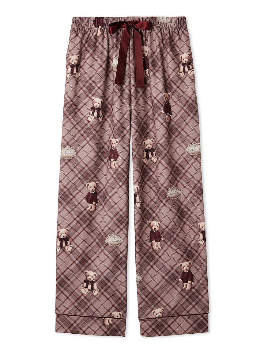SNIDEL HOME「Bearロングパンツ」|ルームウェア|