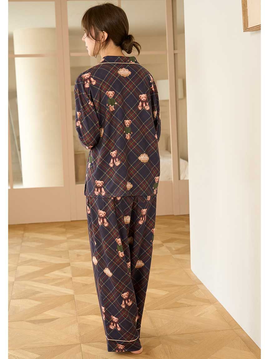 SNIDEL HOME「Bearロングパンツ」|ルームウェア|