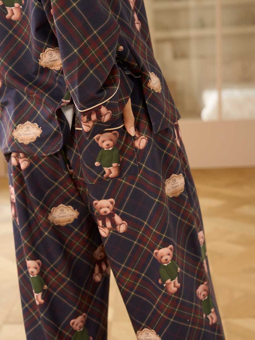 SNIDEL HOME「Bearロングパンツ」|ルームウェア|