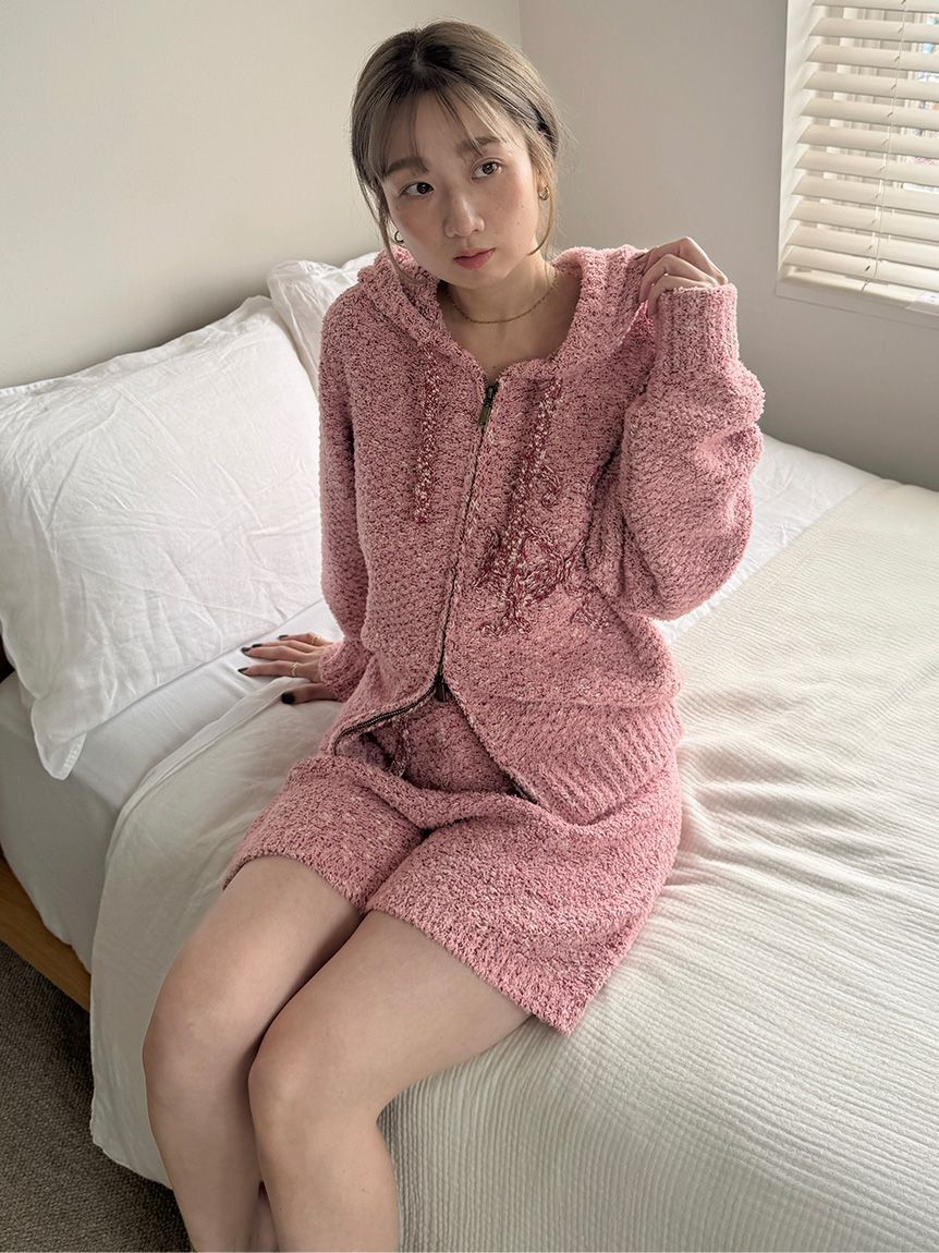 SNIDEL HOME「ローゲージショートパンツ」|ルームウェア|