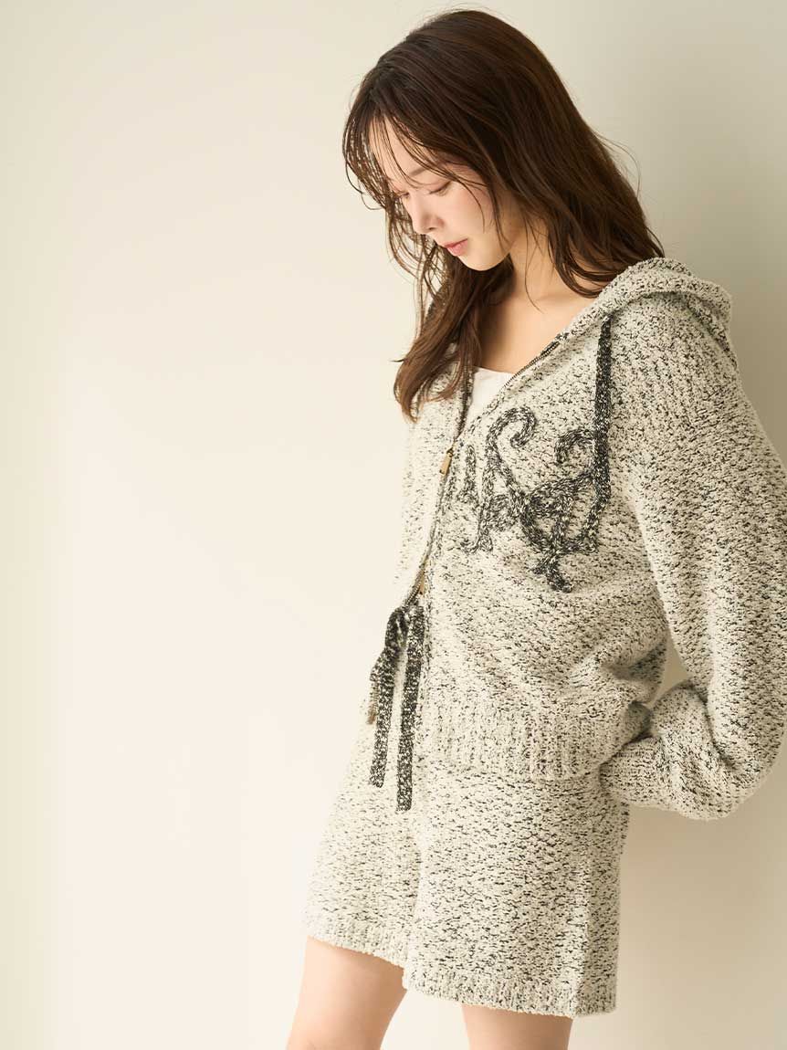 SNIDEL HOME「ローゲージショートパンツ」|ルームウェア|