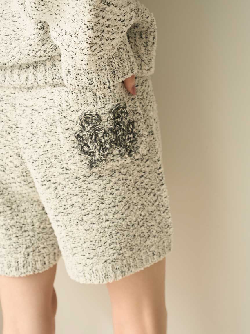 SNIDEL HOME「ローゲージショートパンツ」|ルームウェア|