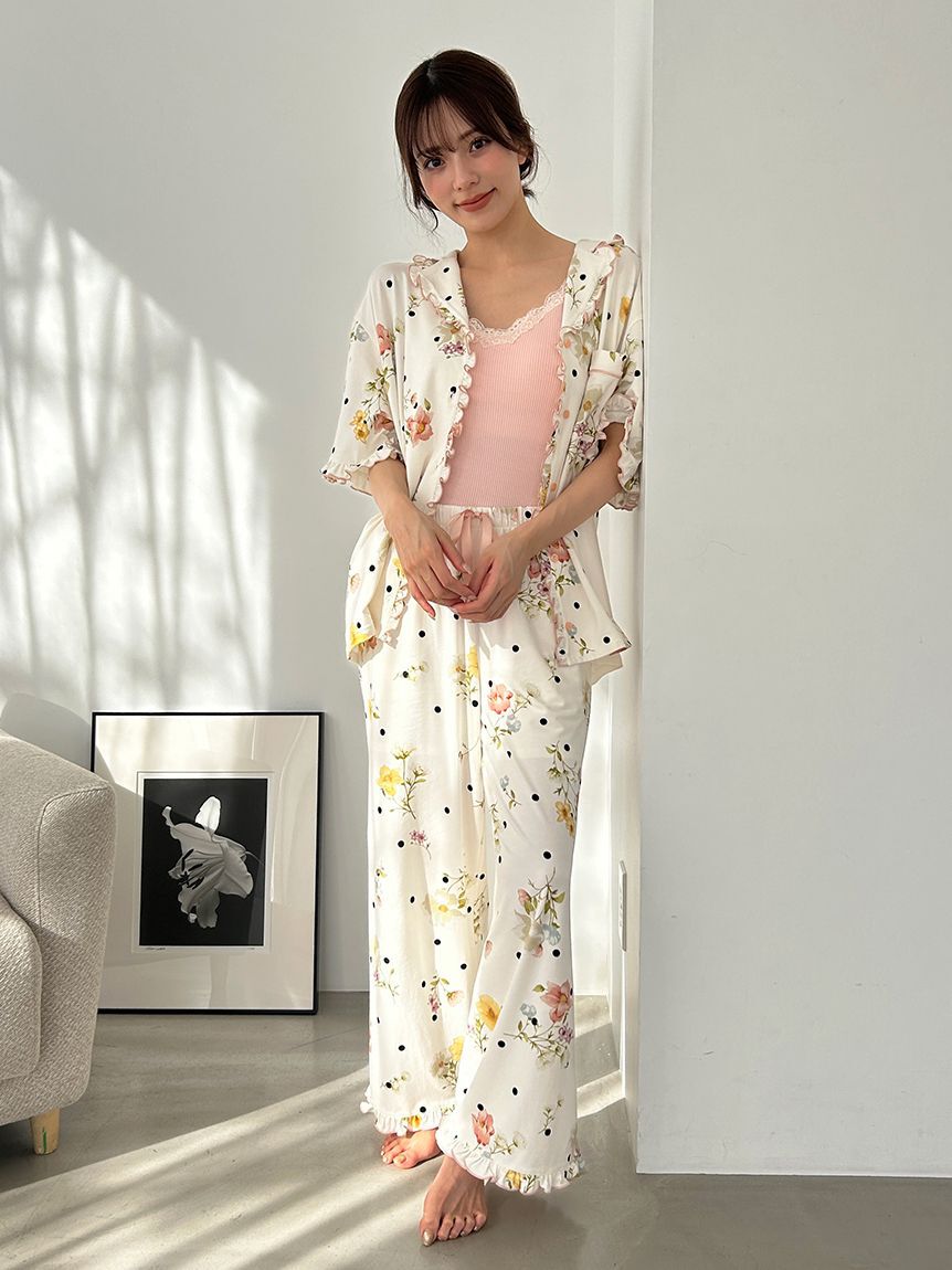 SNIDEL HOME「【Moilis】ロングパンツ」|ルームウェア|