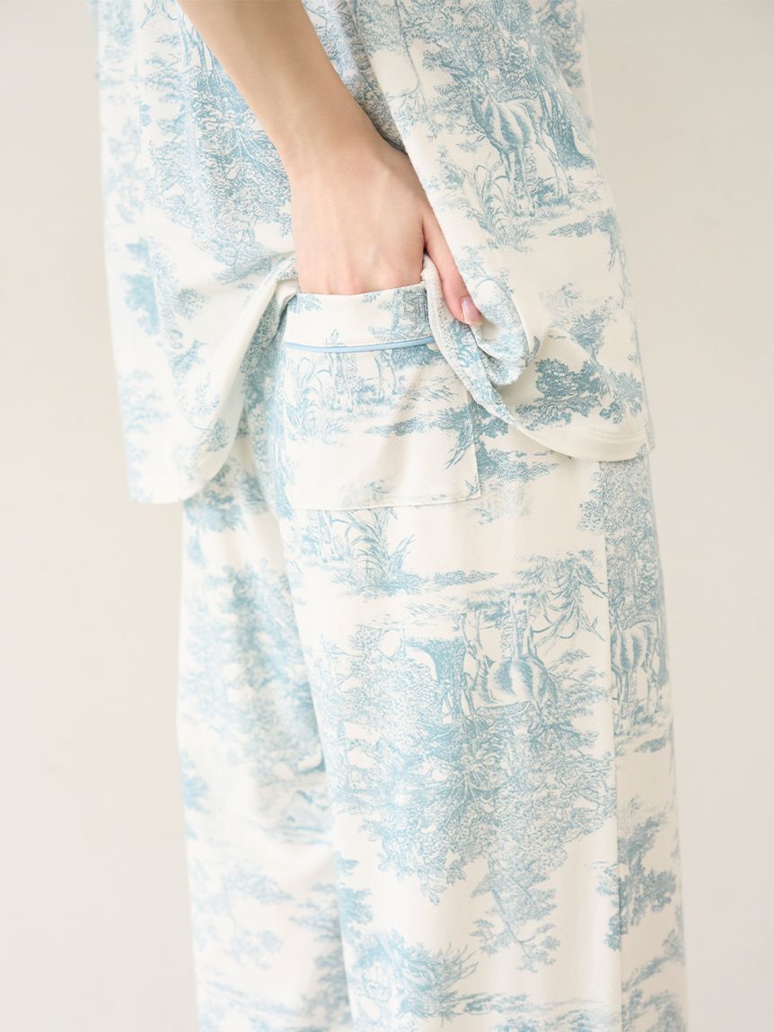 SNIDEL HOME「【Moilis】ロングパンツ」|ルームウェア|