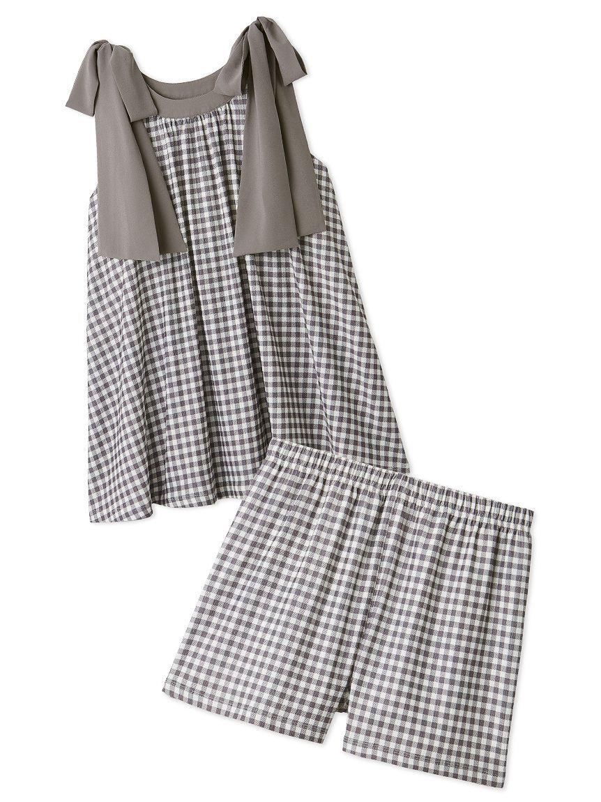 SNIDEL HOME「リボンセットアップ」|ルームウェア|