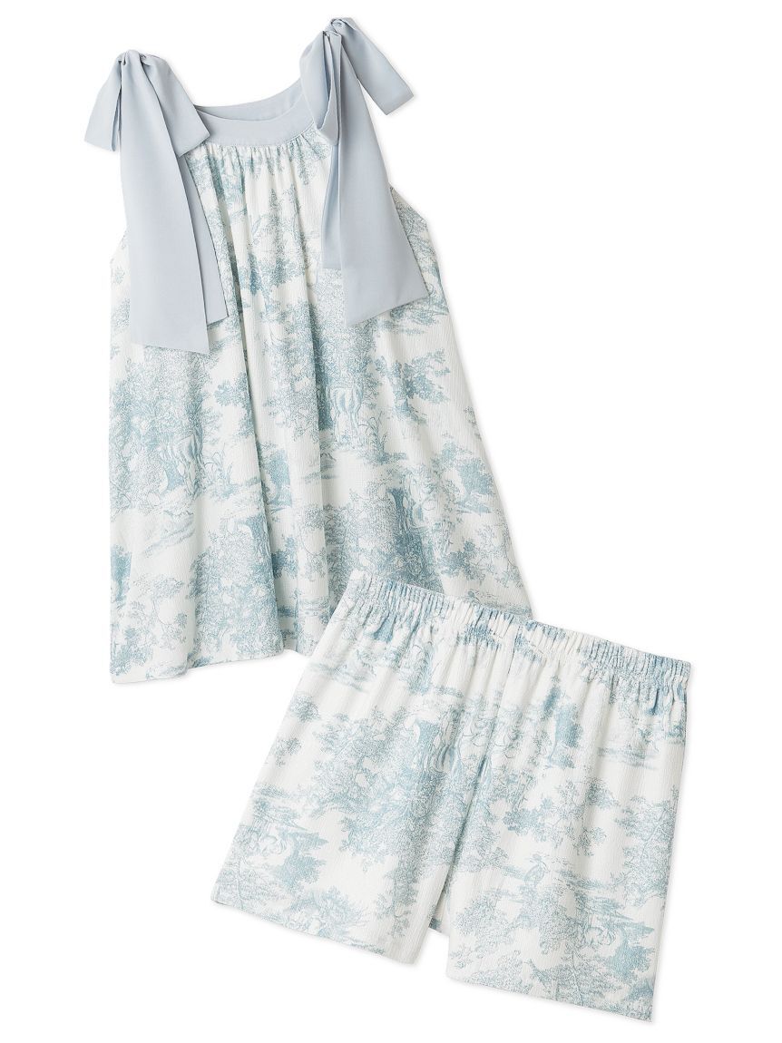 SNIDEL HOME「リボンセットアップ」|ルームウェア|